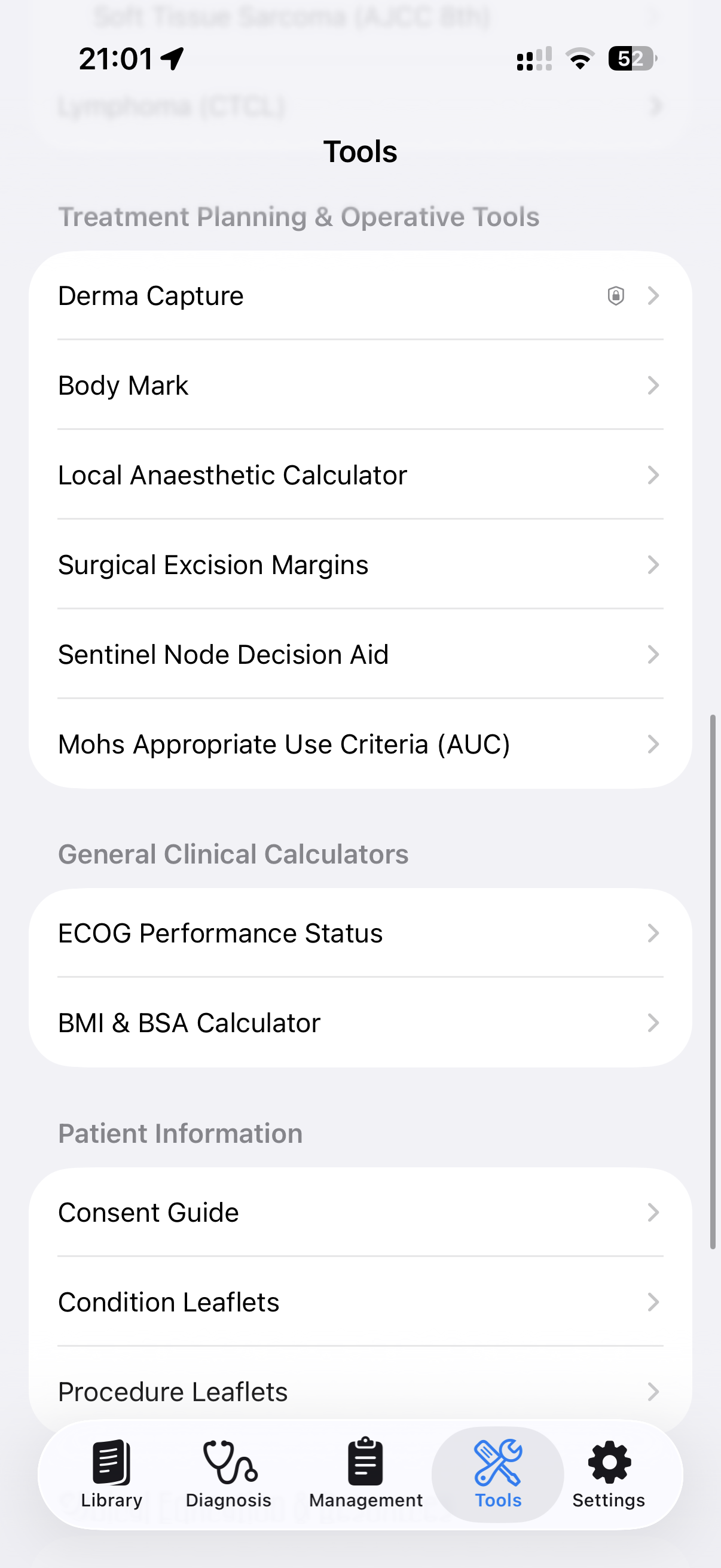 Derma Capture Interface